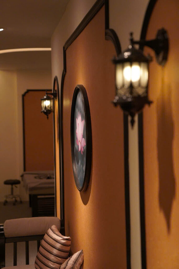 Góc nghỉ spa Làng Sen