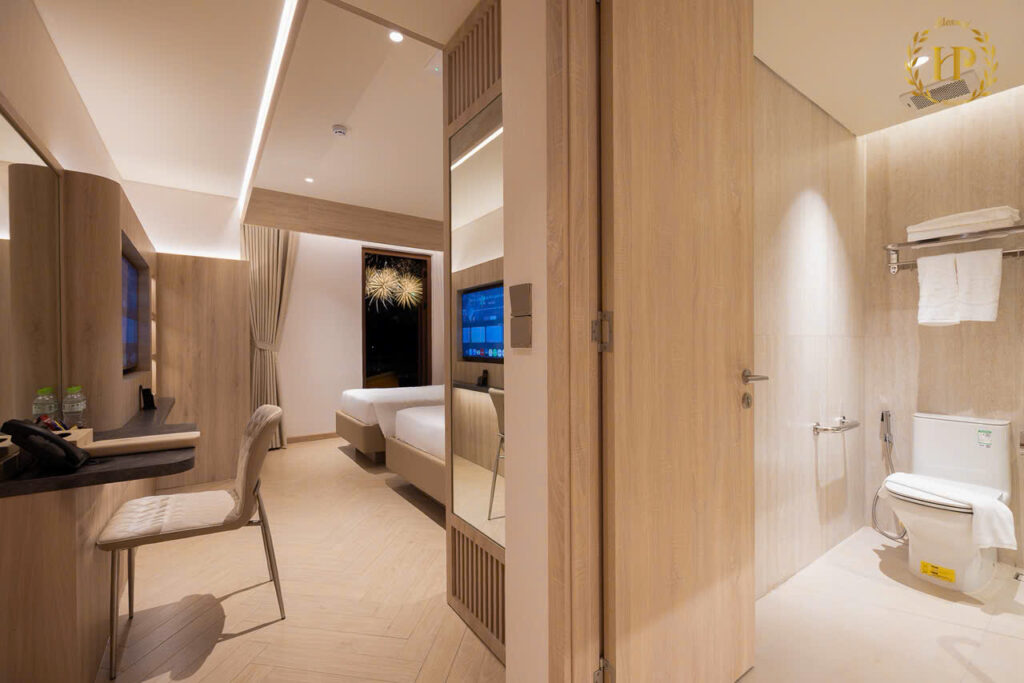 Phòng nghỉ Blessed Hotel