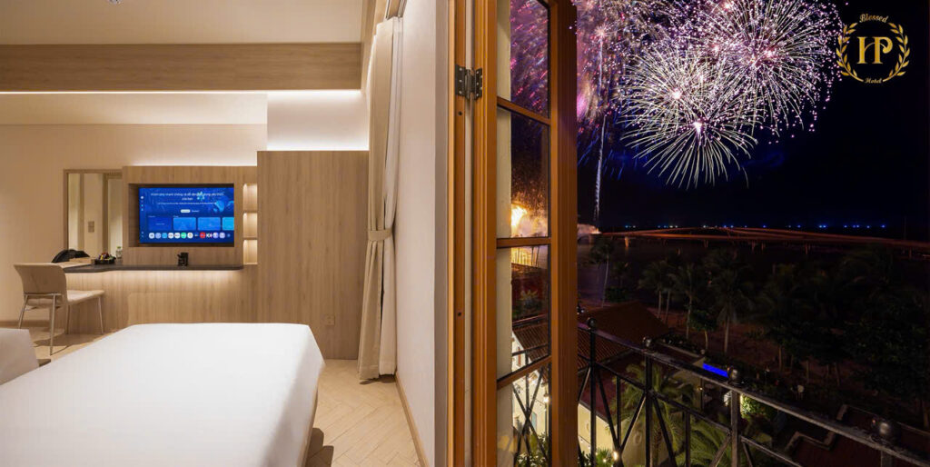 Phòng nghỉ Blessed Hotel