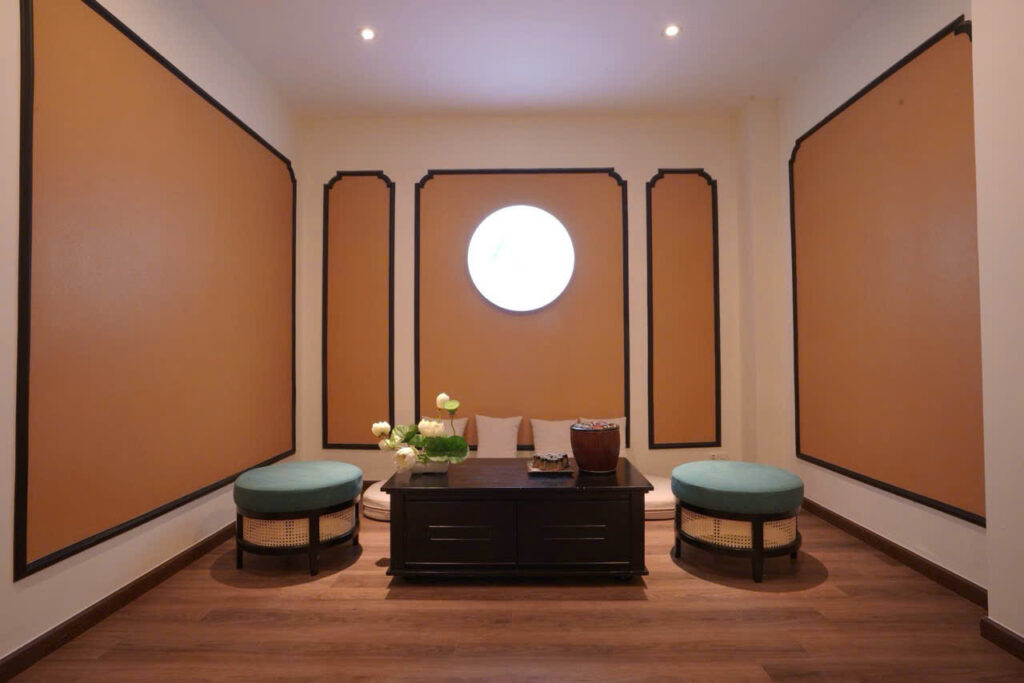 Phòng xông đá muối spa Làng Sen