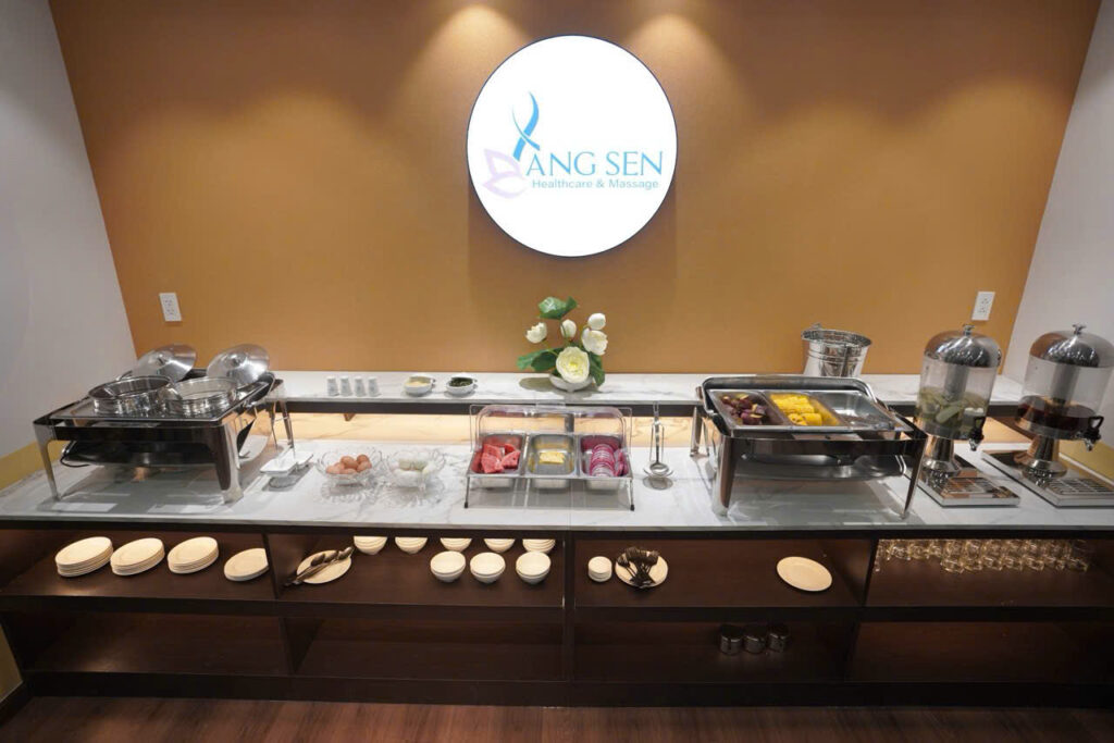 Phòng xông đá muối spa Làng Sen