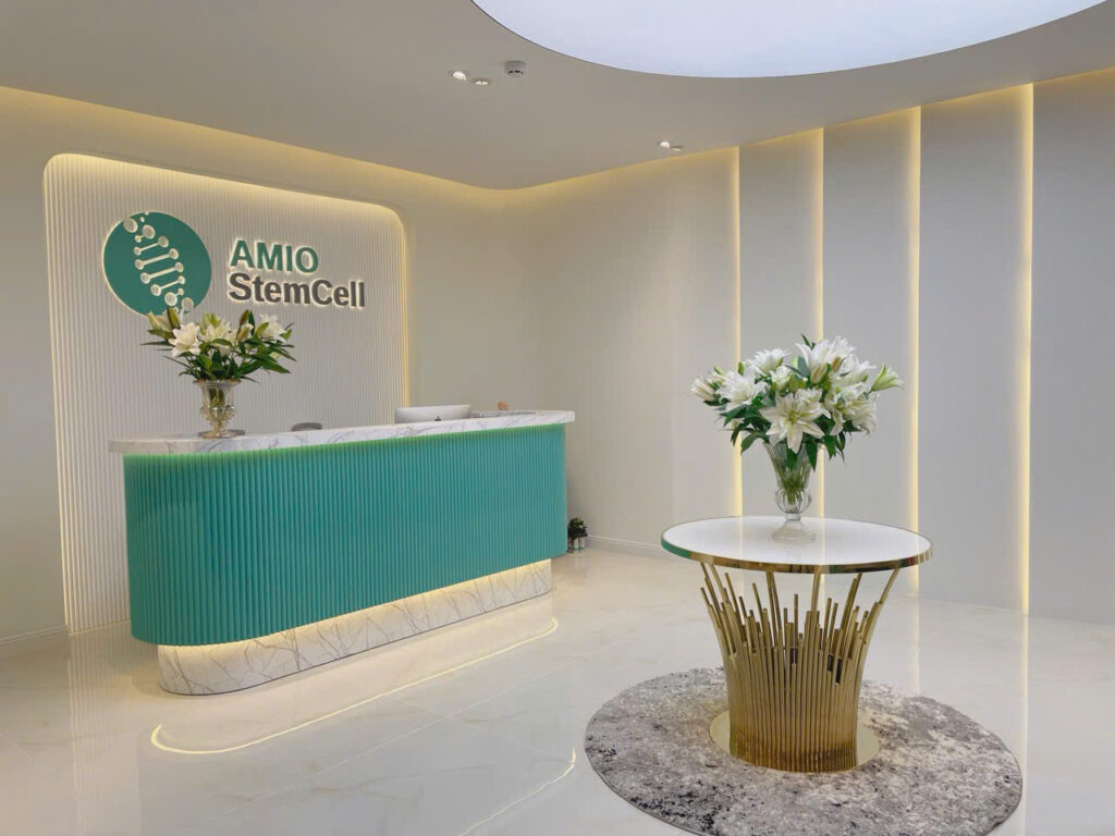 Quầy lễ tân AMIO StemCell