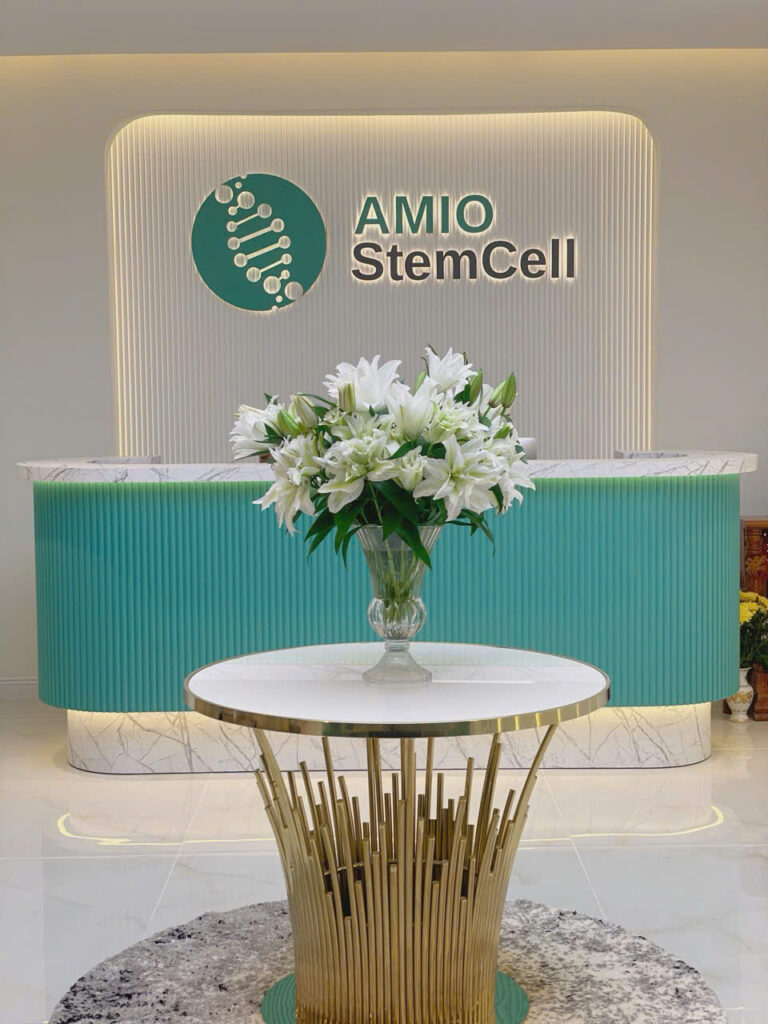 Quầy lễ tân AMIO StemCell