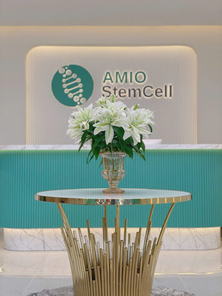 Quầy lễ tân AMIO StemCell