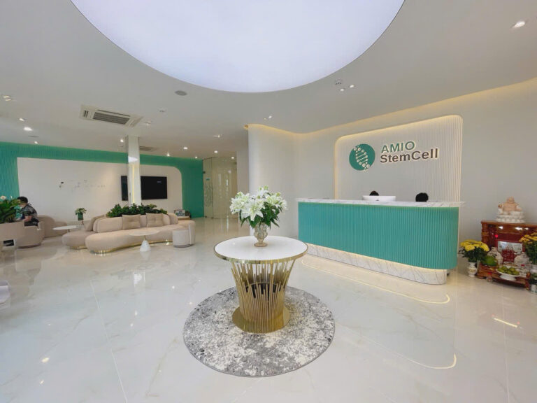 Sảnh lễ tân AMIO StemCell