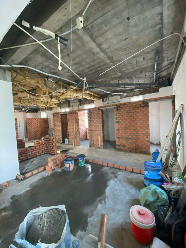 Thi công spa Làng Sen
